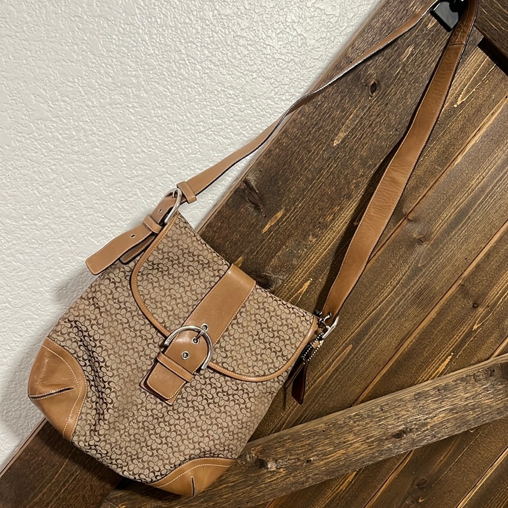 Coach hobo and cross body bag